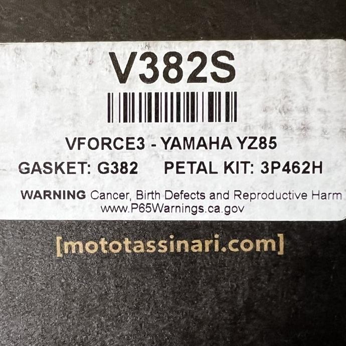 Membran V Force VForce 3 V382S Yamaha RX King RXKing Original Made in USA