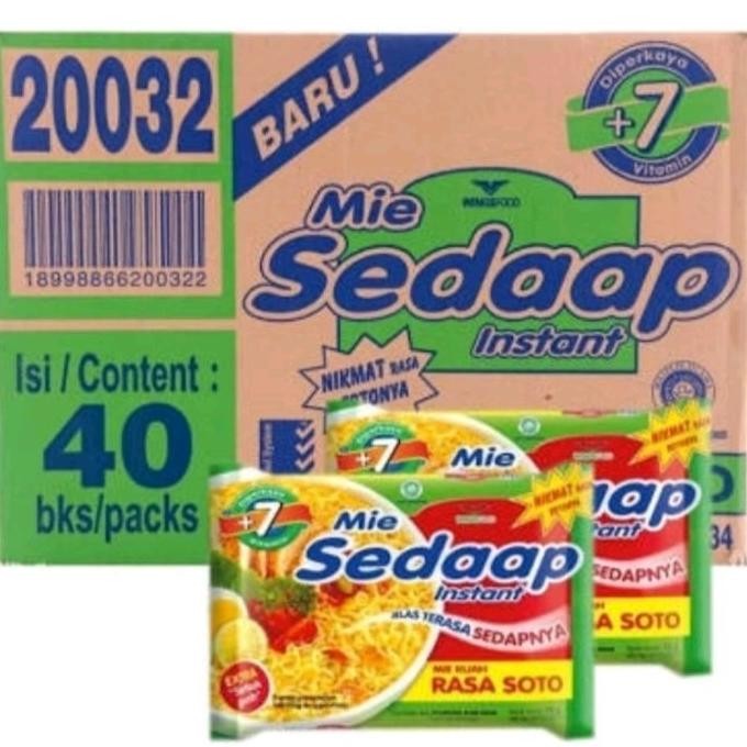 

(Good) Mie Sedap Soto 1 Dus = 40 Pcs