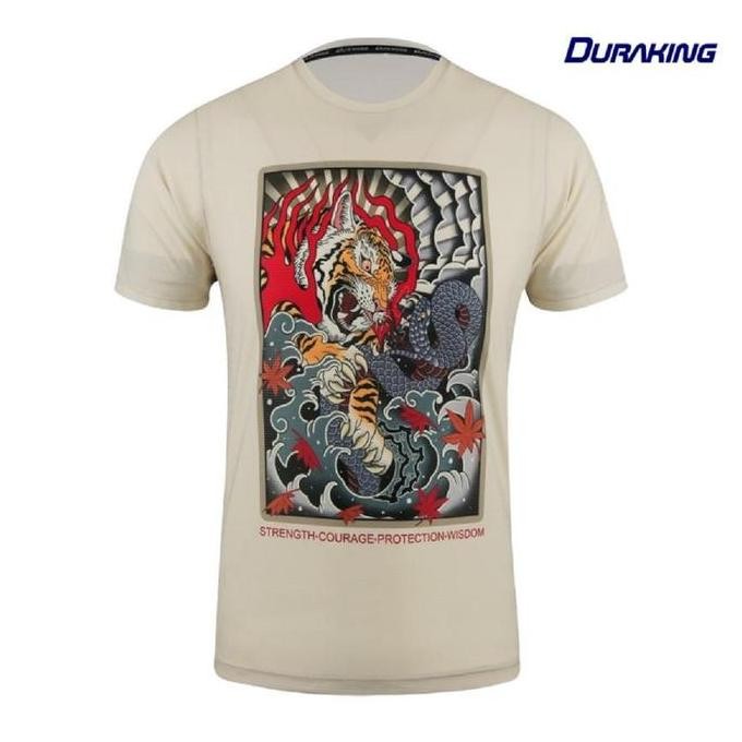 Duraking Daily Active Wear Original Art Design Tora & Hebi -Last Stock- Fit Jersey Baju Panjang Kaos