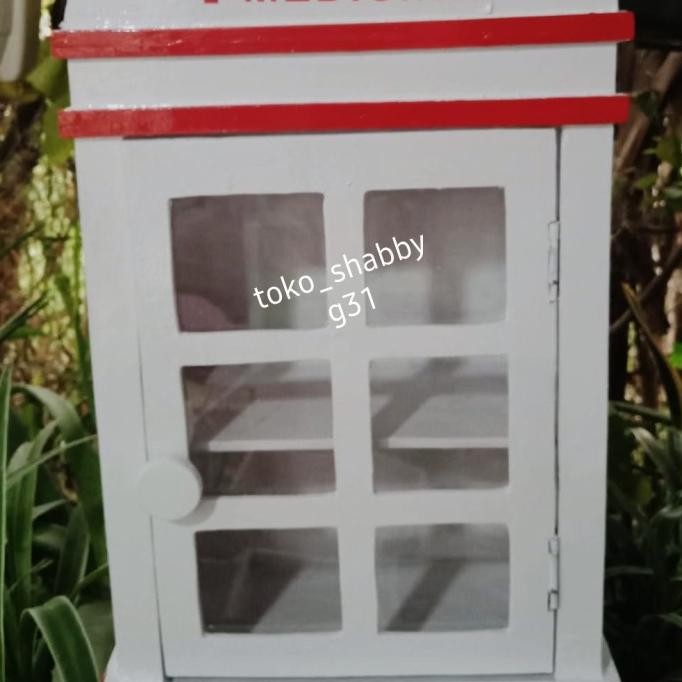 PRS-Kotak obat p3k Dinding First Aid Box Medicine Tempat Obat estetik GT