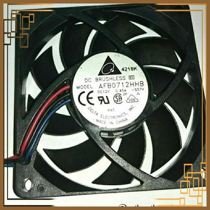 [BLE] Fan 7cm Delta 12V 0,45A AFB0712HHB