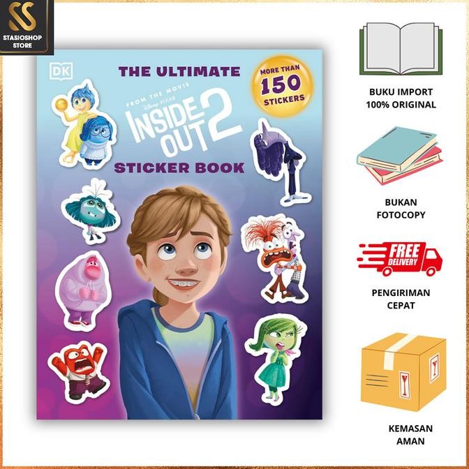 DISNEY PIXAR INSIDE OUT 2 ULTIMATE STICKER BOOK | 9780241647325
