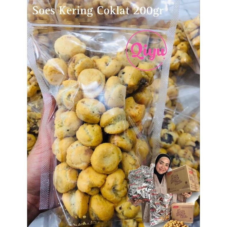 

FUZ-611 Soes Coklat Krem Bollen - Soes Cokelat Kering Kilo Murah Hemat