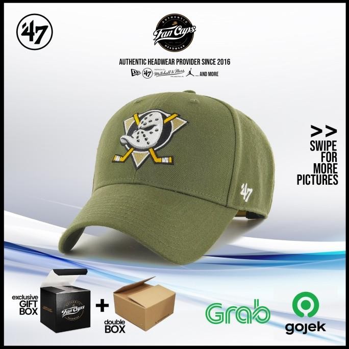 [ORIGINAL] Anaheim Ducks Sandalwood MVP Cap | Topi 47