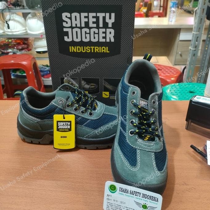 Sepatu Safety Jogger Goby Navy Original / Asli New Stok