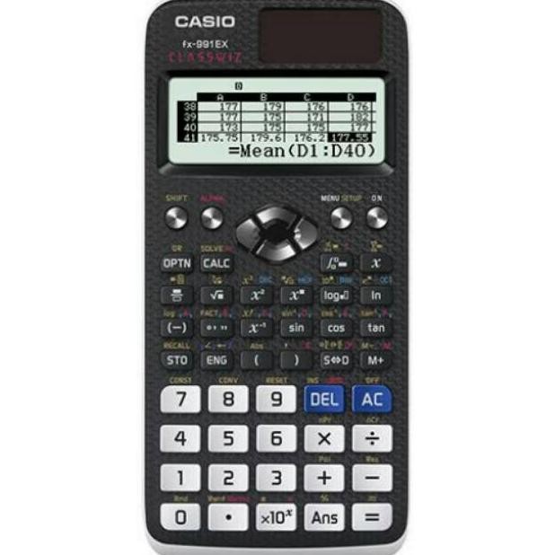 

QIG-1722 CASIO FX-991 EX ~ Kalkulator Ilmiah/Scientific Calculator 991EX Kuliah Terlaris
