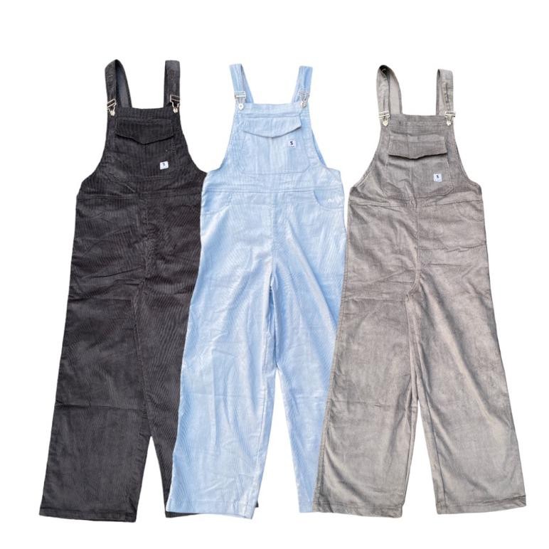Stiego-Overall corduroy /baju kodok corduroy wanita Flash sale