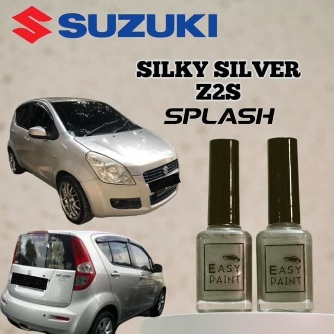 Cat Oles Silky Silver Z2S Suzuki Splash Silver metalik TERBAIK