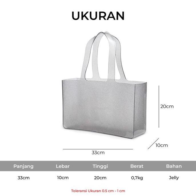 Murah Jelly Bag Series Yosan Totebag Tas Tangan Jingjing Tas Tote Bag Wanita Terbaru 2025