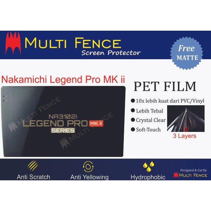 Anti Gores Nakamichi Legend Pro MK ii TERMURAH