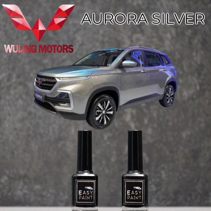 Cat Oles Mobil Aurora Silver Metalic Wuling Almaz Confero Cortez Grey BARU