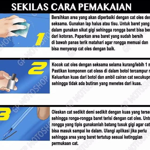 CAT OLES PENGHILANG BARET MOBIL TOYOTA BLACK MICA 209