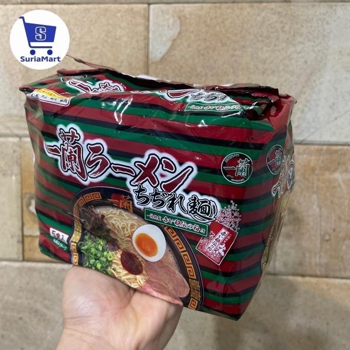 

Ichiran Curly Ramen Pork Per Box Isi 5 Asli Japan 100%