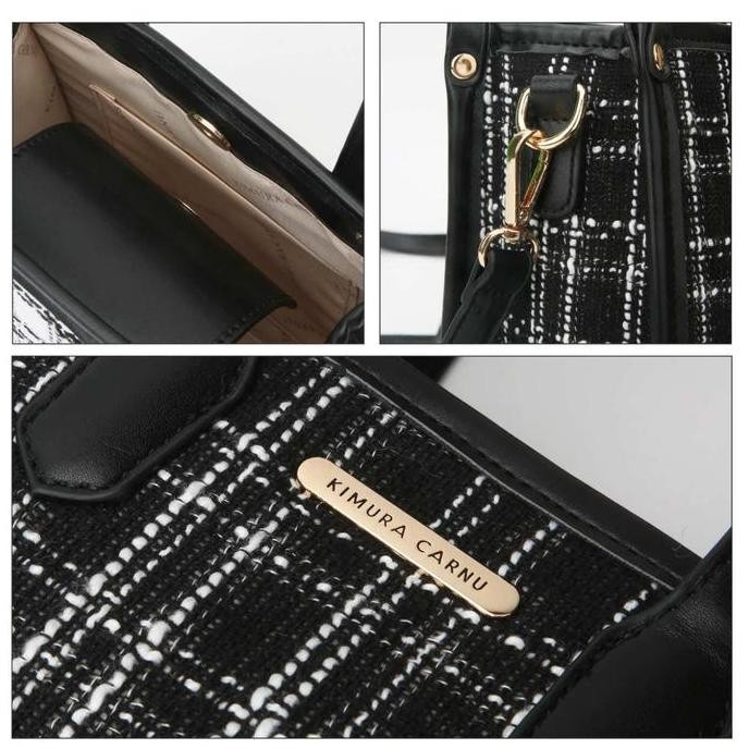 Promo Kimura Carnu - Tas Luxury Rajut/Summer Mini Tote Bag/Tas Wanita #6137
