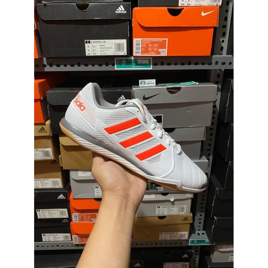 Sepatu Futsal Adidas Top Sala White Iron GV7592 Original BNIB
