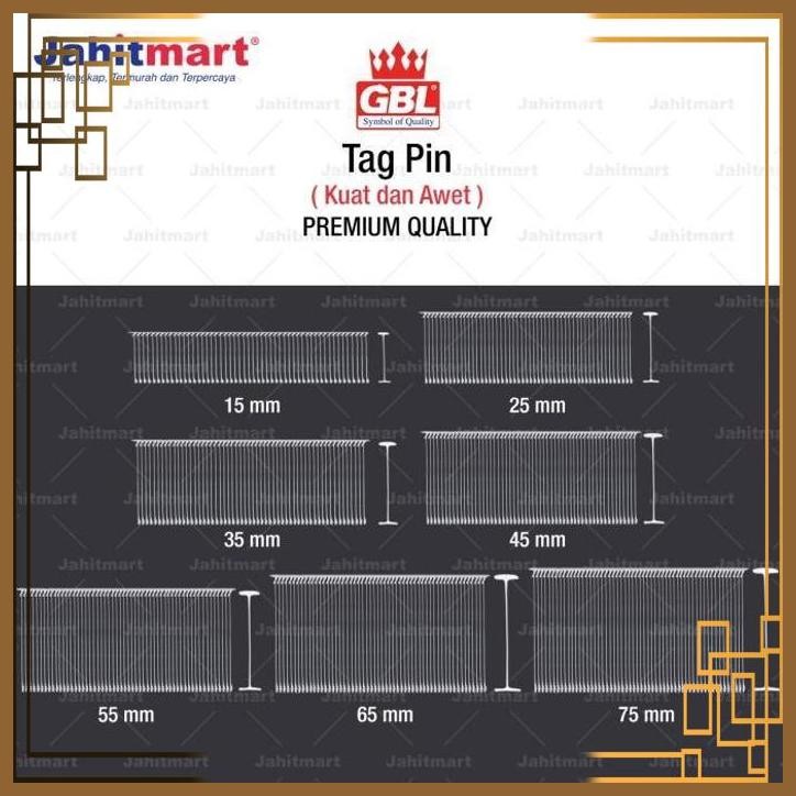 

[JTM] TAG PIN / TAGPIN / TAG PINS / TAGPINS / LABEL MERK "GBL