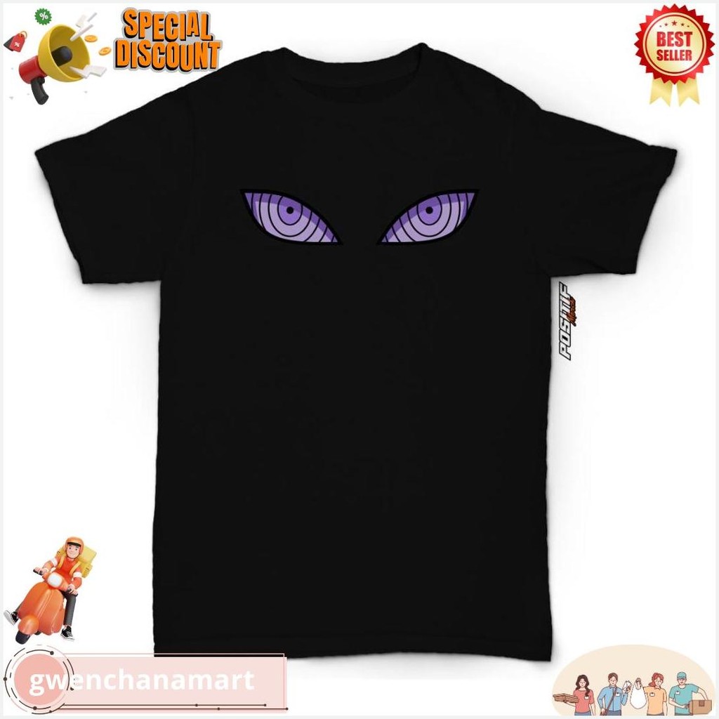 Baju Kaos Mata Ungu Naruto Variasi Truk Bus Viral Positif Mech Cod