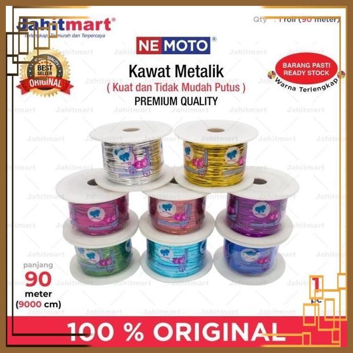 

[JTM] KAWAT METALIK ROLL / KAWAT KADO / KAWAT SOUVENIR