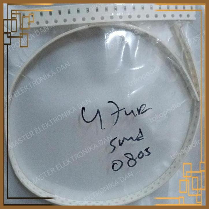 [MRD] 7049 kapasitor elco tantalum 47uf 47 uf 476j 476 6v smd tempel 0805