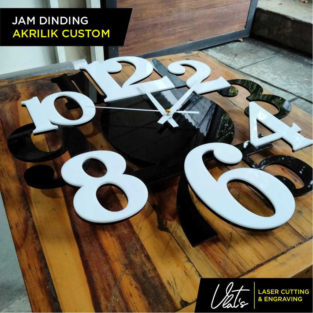 Jam Dinding Akrilik Jam Dinding Custom