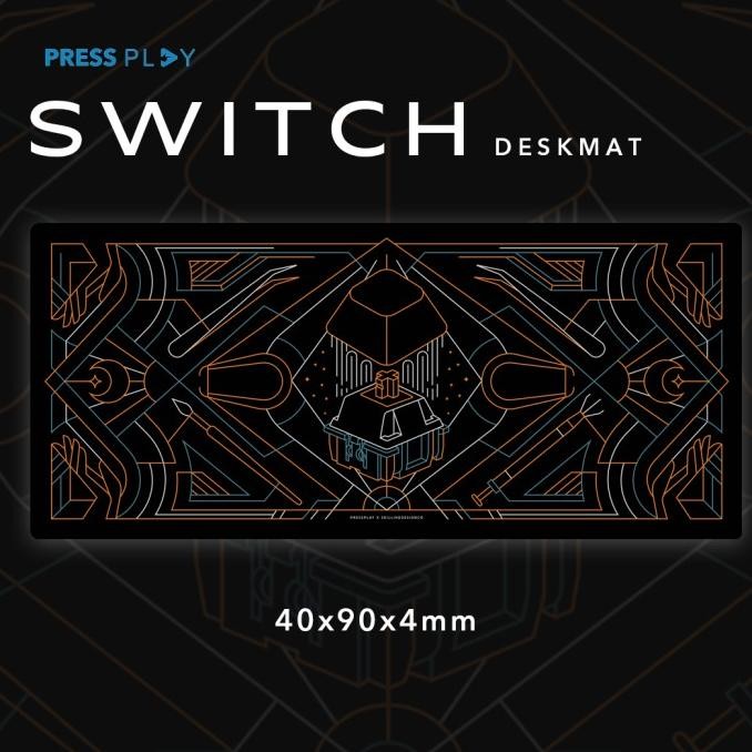 Switch Gaming Mousepad Deskmat By Press Play Co