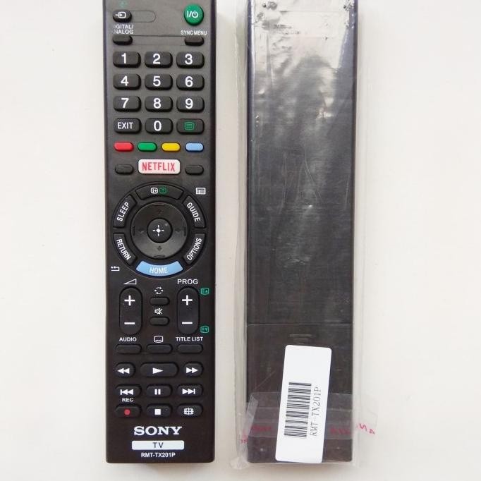 REMOT / REMOTE TV SONY SMART TV RMT-TX201P / TX201P ORIGINAL / ASLI murah
