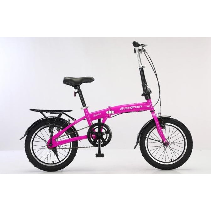 Sepeda Anak/Dewasa - Sepeda Lipat Evergreen 16 Lipat 1 Speed murah