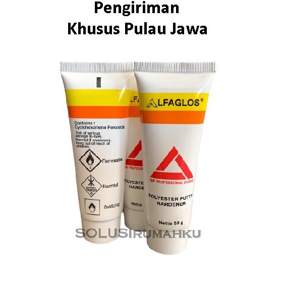 HARDENER Dempul Plastik Sanpolac Classy AlfaGloss Obat Pengeras Dempul murah