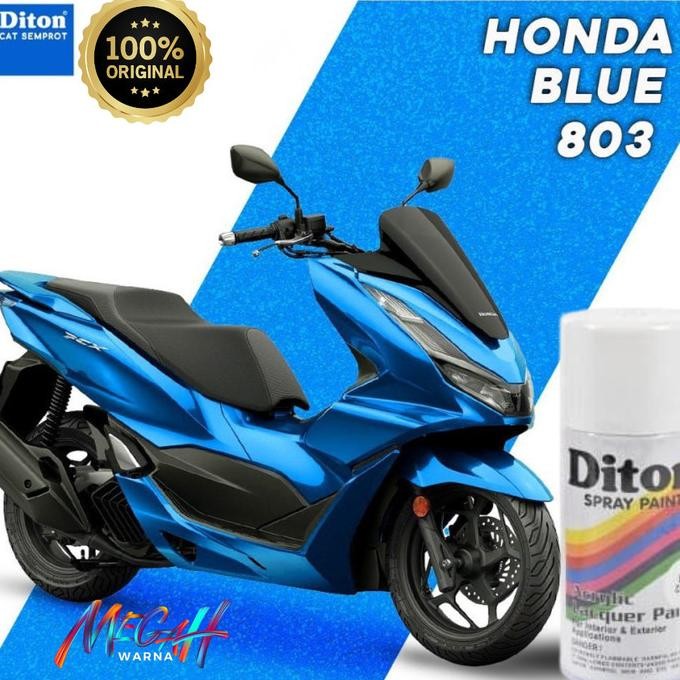 Cat Pilox DITON Candy Tone Blue 803 300cc warna honda biru metalik murah