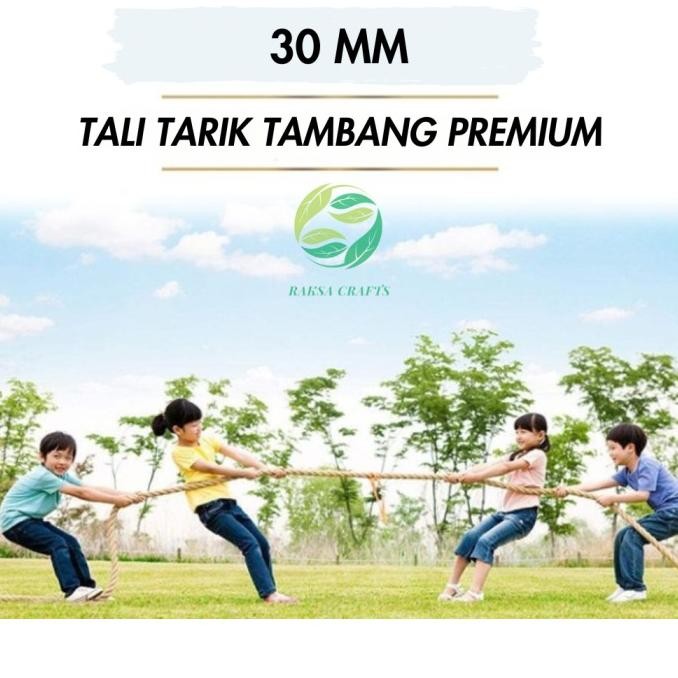 

Tali Tambang Goni 16-30Mm Per Roll - Tali Tarik Tambang Pengikat Barang Hiasan Dekorasi Tali Rami New Stok