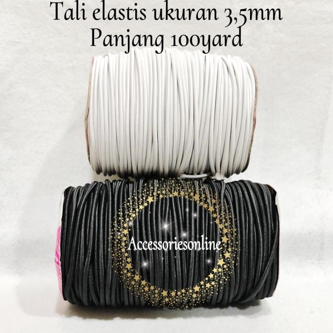 

Tali Karet Elastis 3,5mm - 1Roll murah