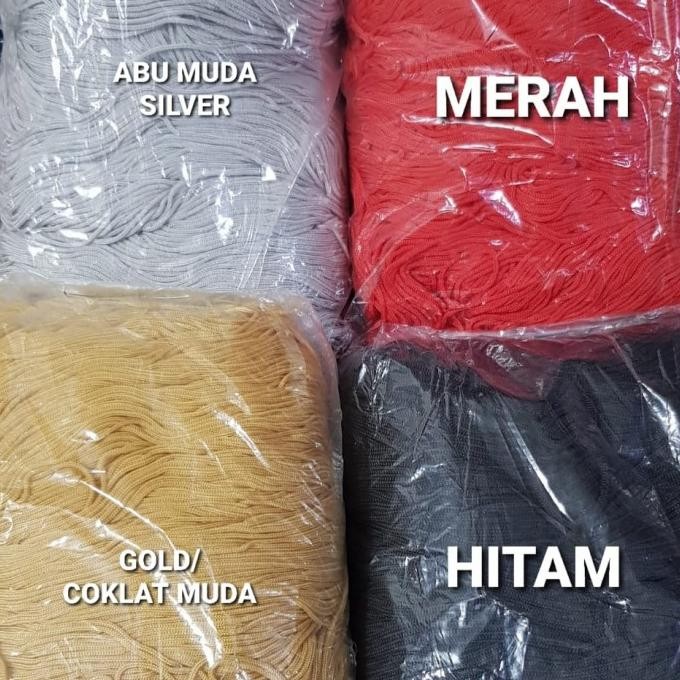 

TALI KUR KECIL 1B (+-2mm) ISI 900GRAM BAHAN POLYESTER murah