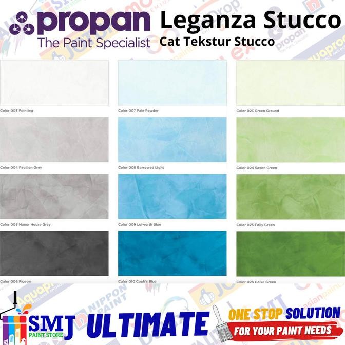 Cat Tembok Tekstur Motif Marmer PROPAN LEGANZA STUCCO EXTERIOR STE-245 1kg murah