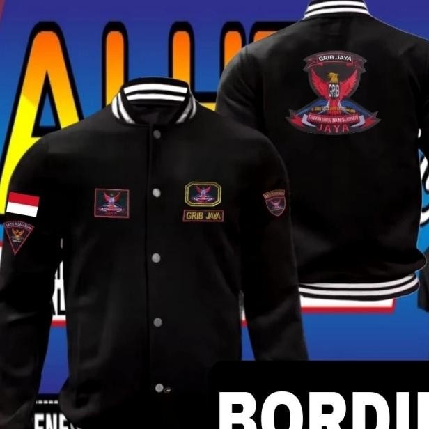 Sale Jaket Bordir Grib Jaya Jaket Grib Jaya Jaket Seragam Grib Jaya Jaket Kerja Grib Jaya Jaket Orma