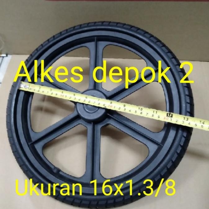 Ban Kursi Roda Ukuran 16X1 3/8 Ban Mati New Stok