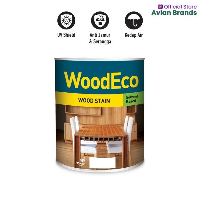 Diskon Wood-Eco Woodstain Acrylic - 0,9 L (Solvent Based)
