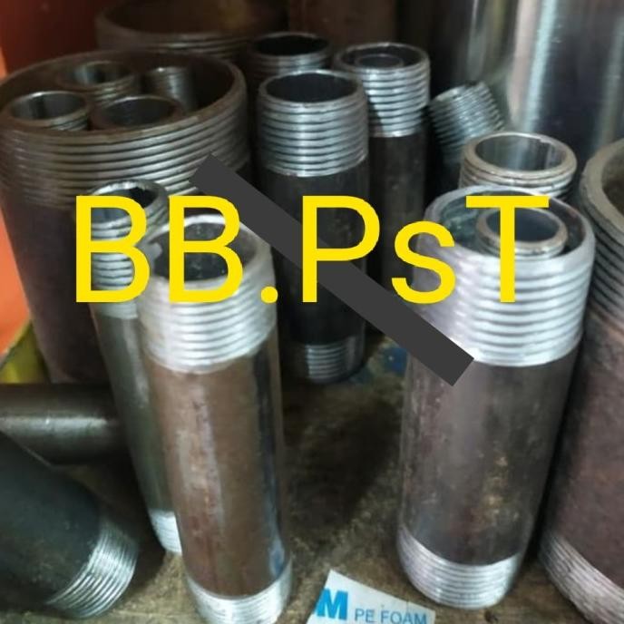 Pipa Nepel Drat 3" Panjang 10Cm Restock