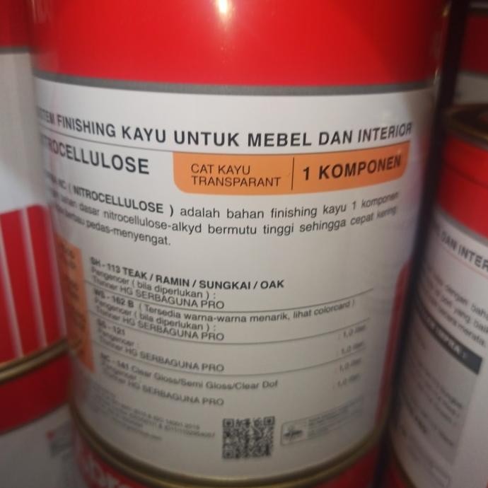 Miliki Impra Nc 141 Clear Gloss /Clear Doff /Semi Gloss Atau Impra Ss 121