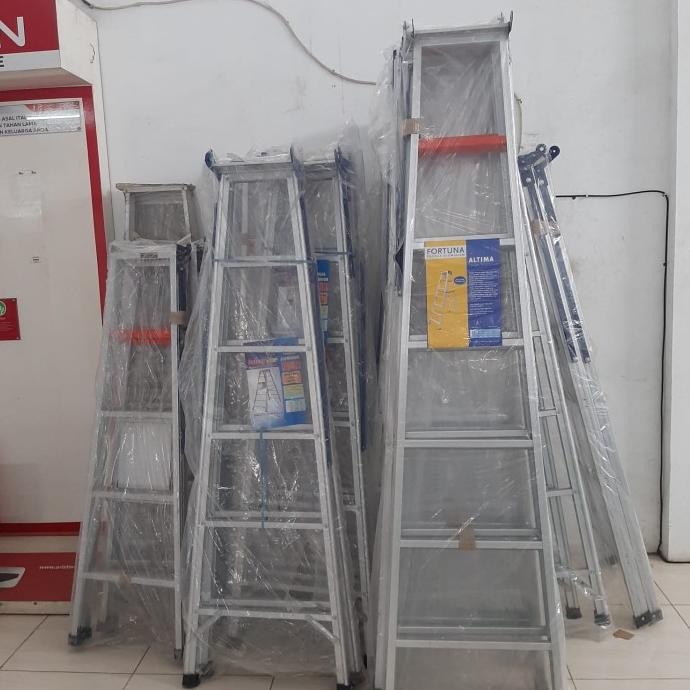 Tangga Lipat Alumunium Fortuna Altima New Stok