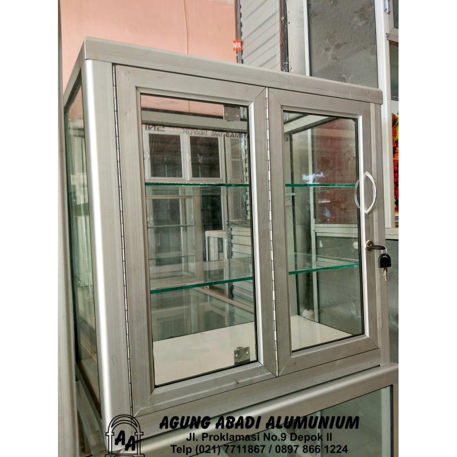 Etalase Kaca Kotak Roko KOKO