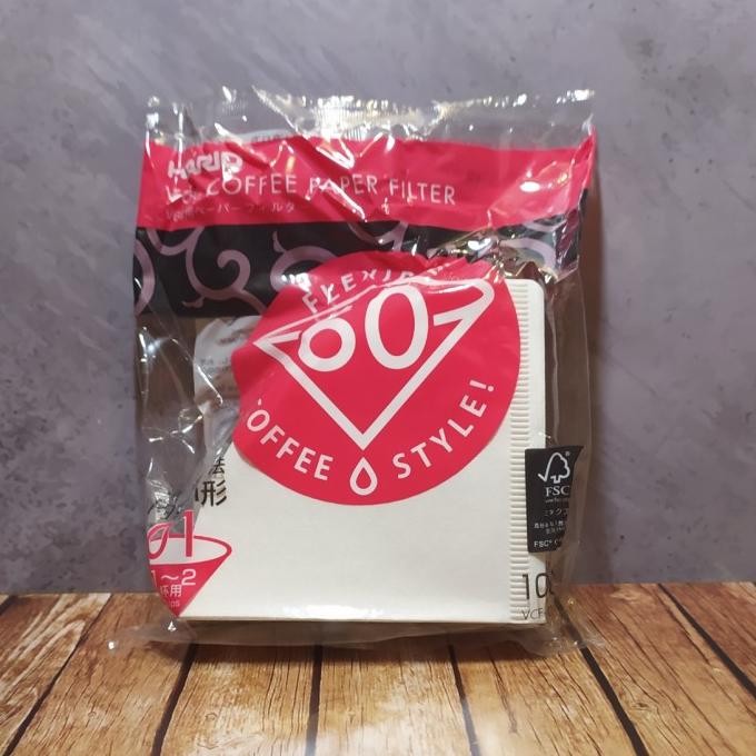 

Kertas Saring Kopi / Hario V60 01 Coffee Filter Paper - 100 Pcs W