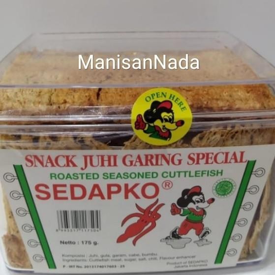 

Juhi Garing Spesial Sedapko/Snack Cumi Garing 175Gr