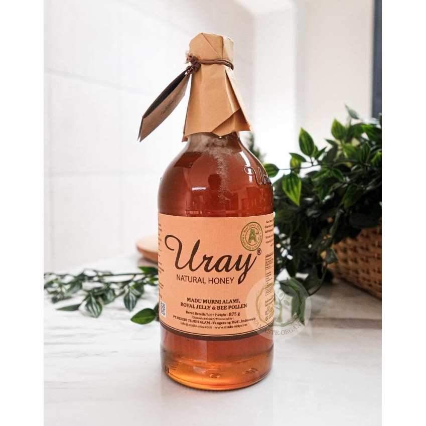 

Madu Uray Natural Honey With Royal Jelly And Bee Pollen - 875Gr