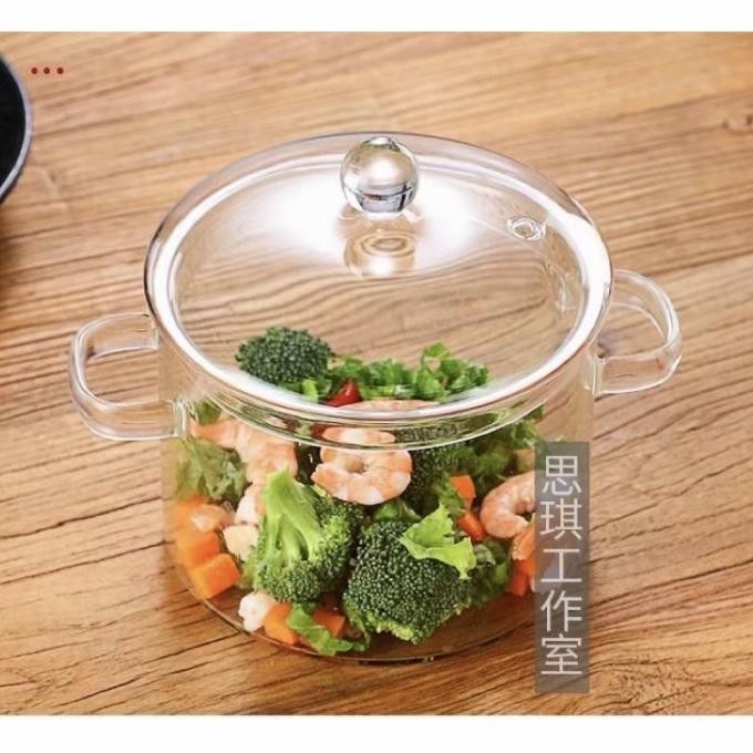 PROMO! (SALE)Mangkuk kaca tahan panas/Panci kaca untuk masak