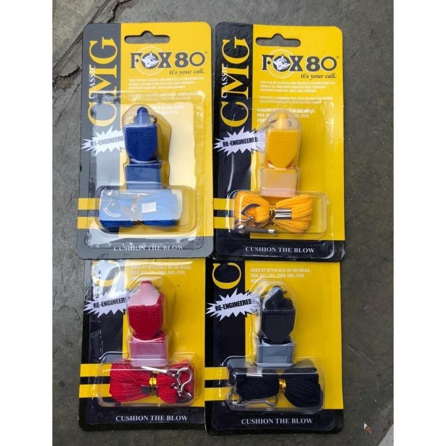 Sale Peluit Pluit Whistle Fox 80 / Fox 80 dan Tali untuk olahraga outdoor pramuka wasit burung Murah