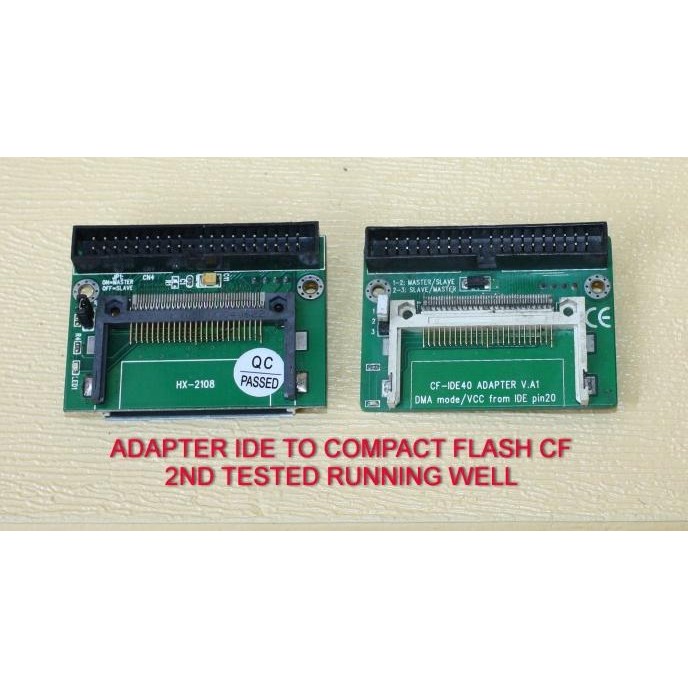 Adapter Ide Ata Hdd To Cf Compact Flash Converter Langka Normal Co