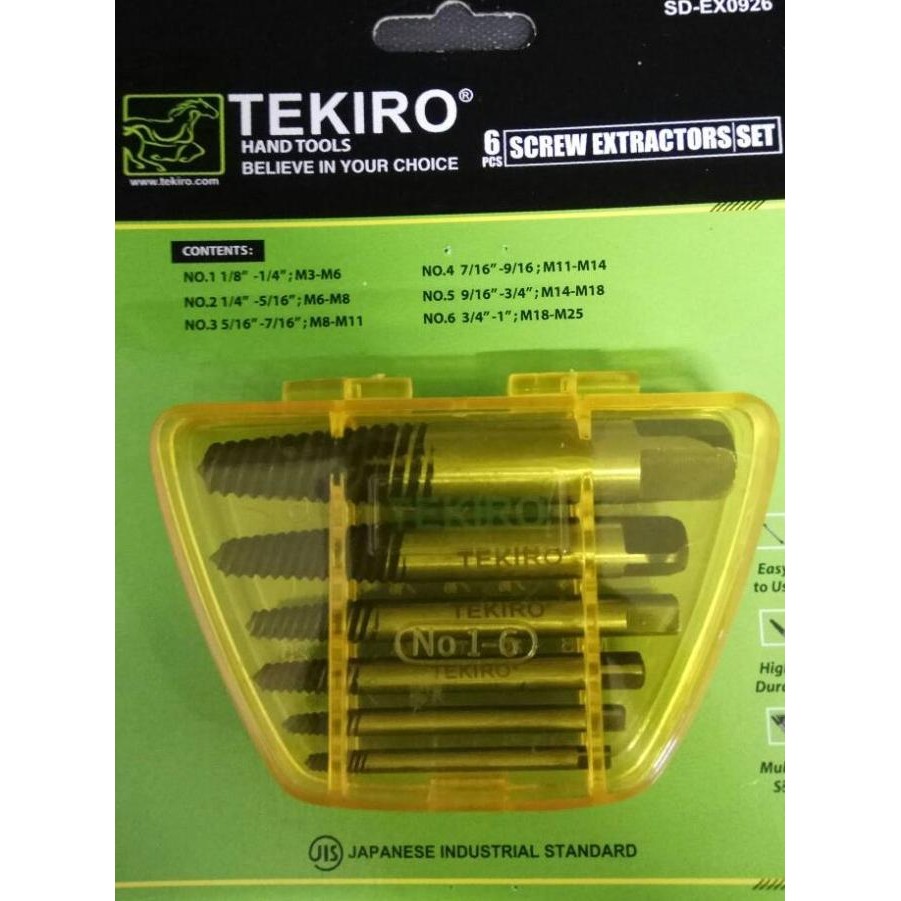 Terlaris Tap Balik Set Tekiro ' Tap Pembuka Baut Patah Tekiro SALE