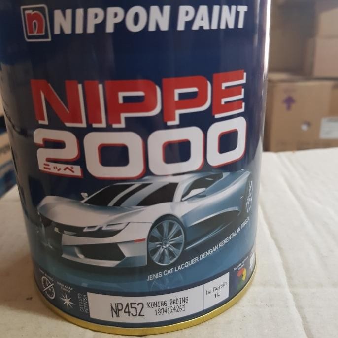 Diskon Cat Minyak Nippe 2000 Kuning Gading Np452
