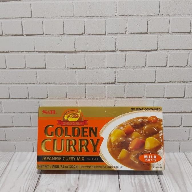 

S&B golden curry mild 220 gram ( orange box ) murah
