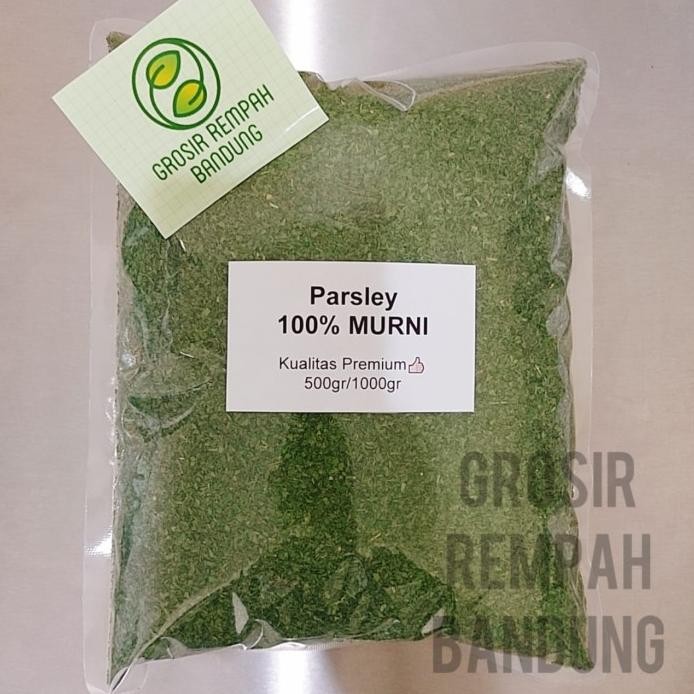 

Parsley Kering Import USA Bersih Pilihan / Rempah / Kualitas Terbaik murah